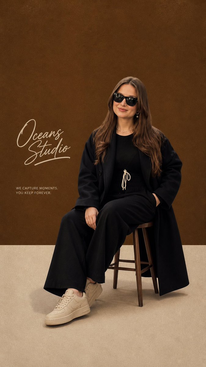 Minimalist Fashion Editorial Poster by @Stonic_AI — GPT Image 2 image prompt example