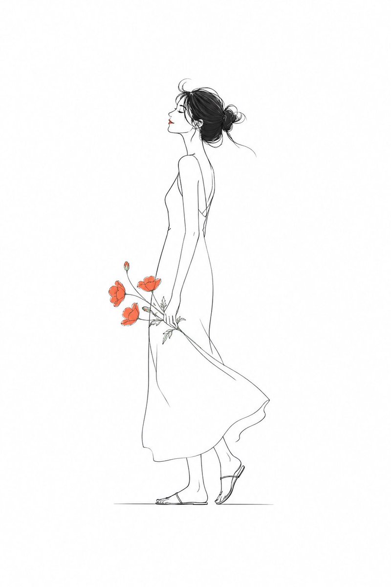 Minimalist Fashion Illustration — GPT Image 2 image prompt example