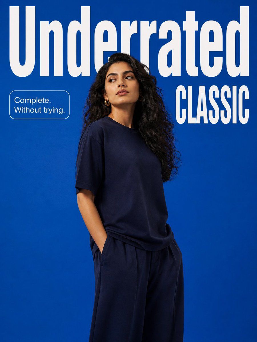 Minimalist Fashion Typography Campaign — GPT Image 2 image prompt example