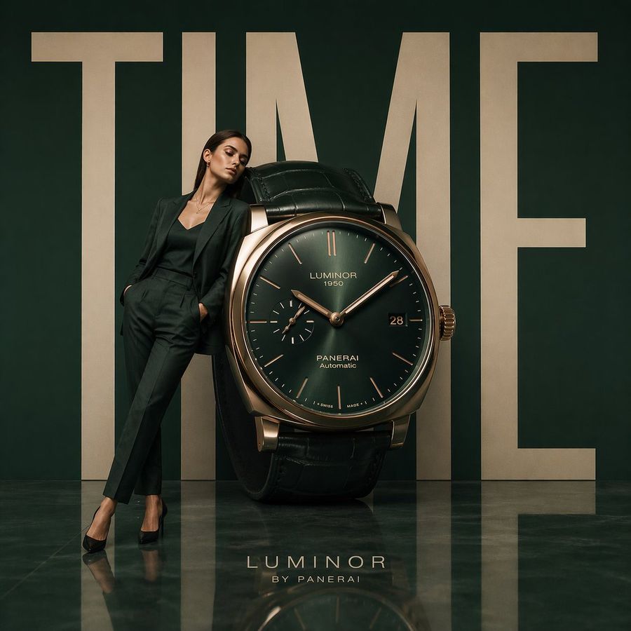 Minimalist Luxury Watch Ad — GPT Image 2 image prompt example