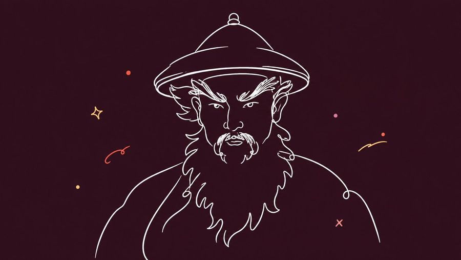 Minimalist Single Line Avatar Illustration — GPT Image 2 image prompt example