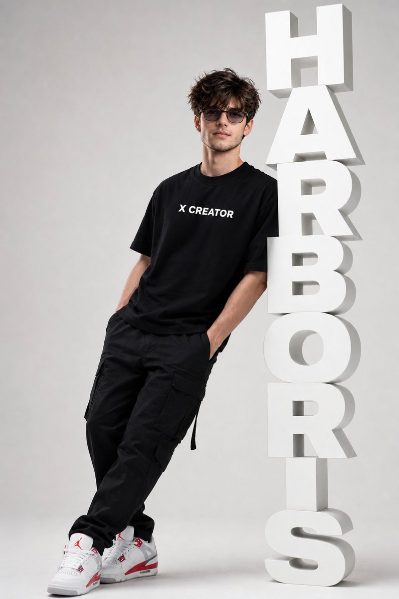 Minimalist Streetwear Typography Poster — GPT Image 2 image prompt example
