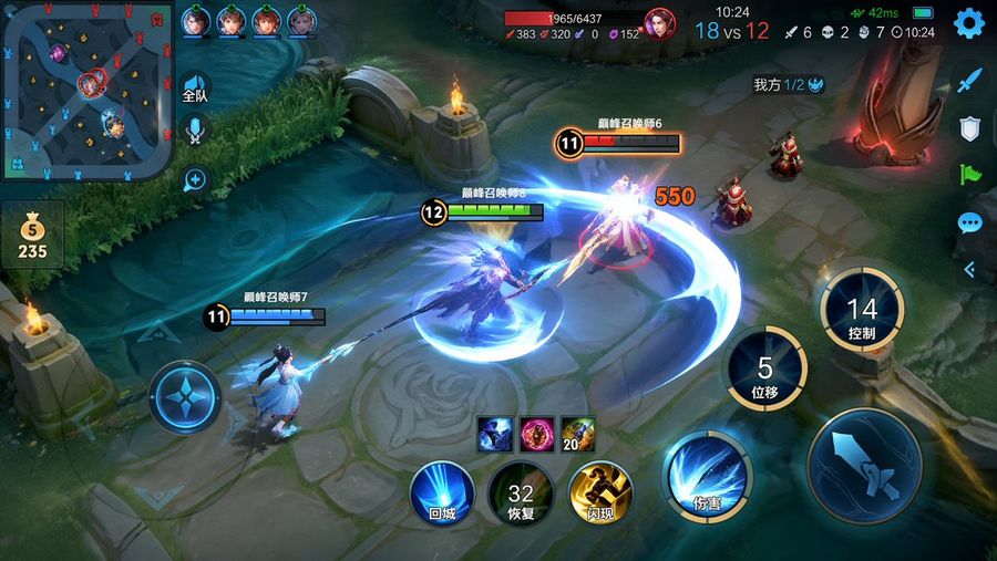 Moba Game Combat Scene — GPT Image 2 image prompt example