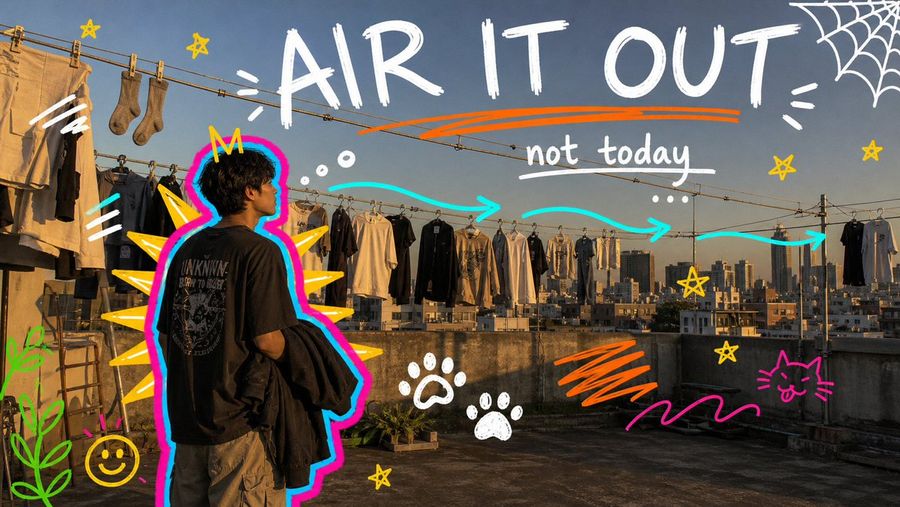 Neon Doodle Gallery Snapshot Style — GPT Image 2 image prompt example