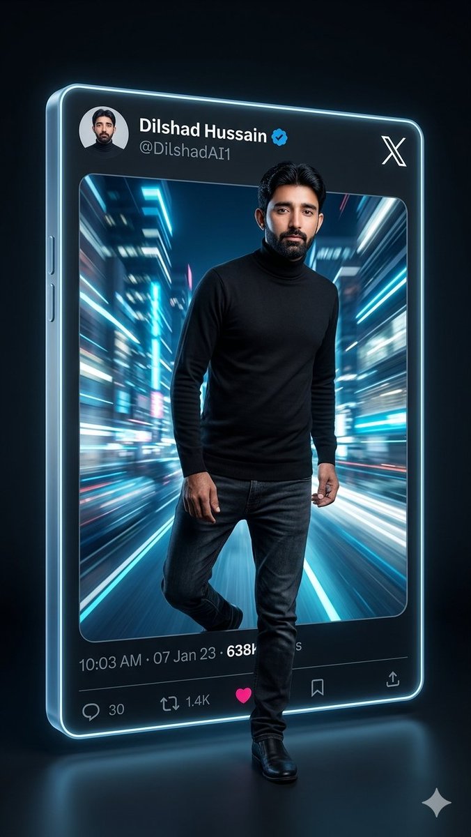 Neon X Walkout Portrait — GPT Image 2 image prompt example