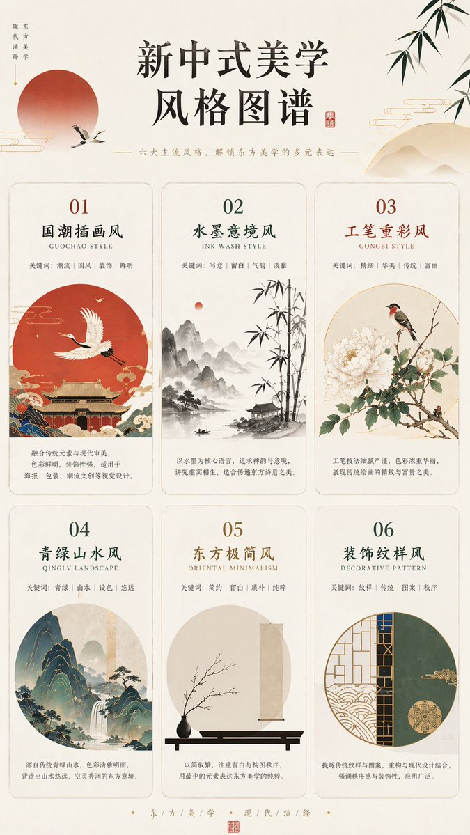 New Chinese Aesthetic Chart — GPT Image 2 image prompt example