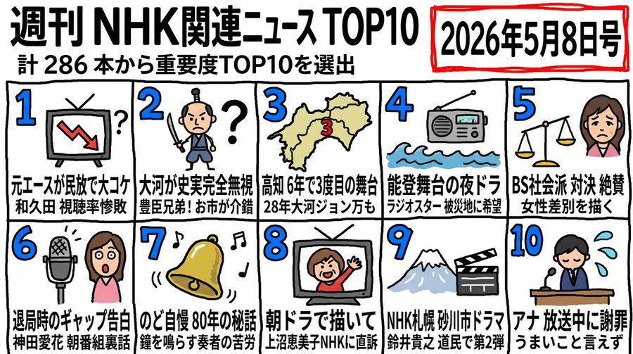 Nhk News Top10 Infographic — GPT Image 2 image prompt example