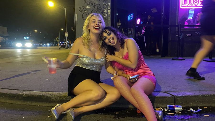 Nightclub Curb Street Photo — GPT Image 2 image prompt example