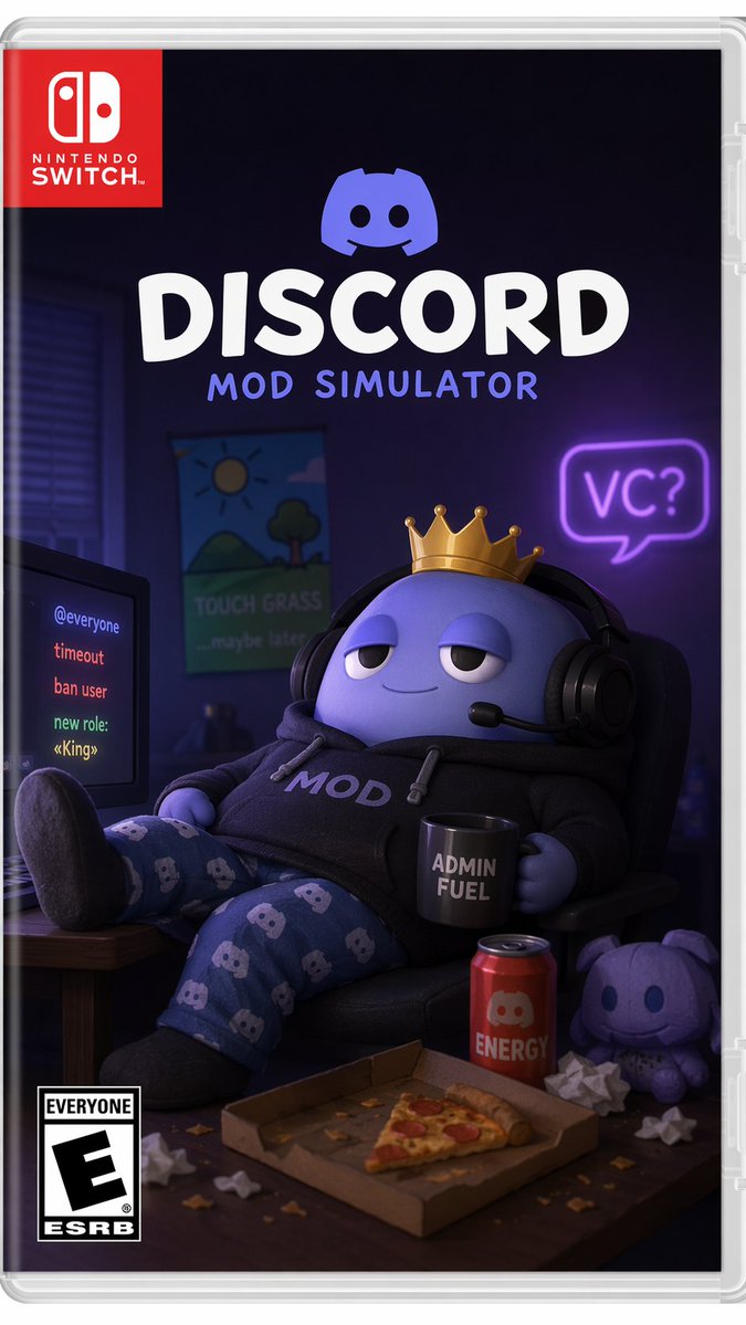 Nintendo Switch Game Cover Design — GPT Image 2 image prompt example