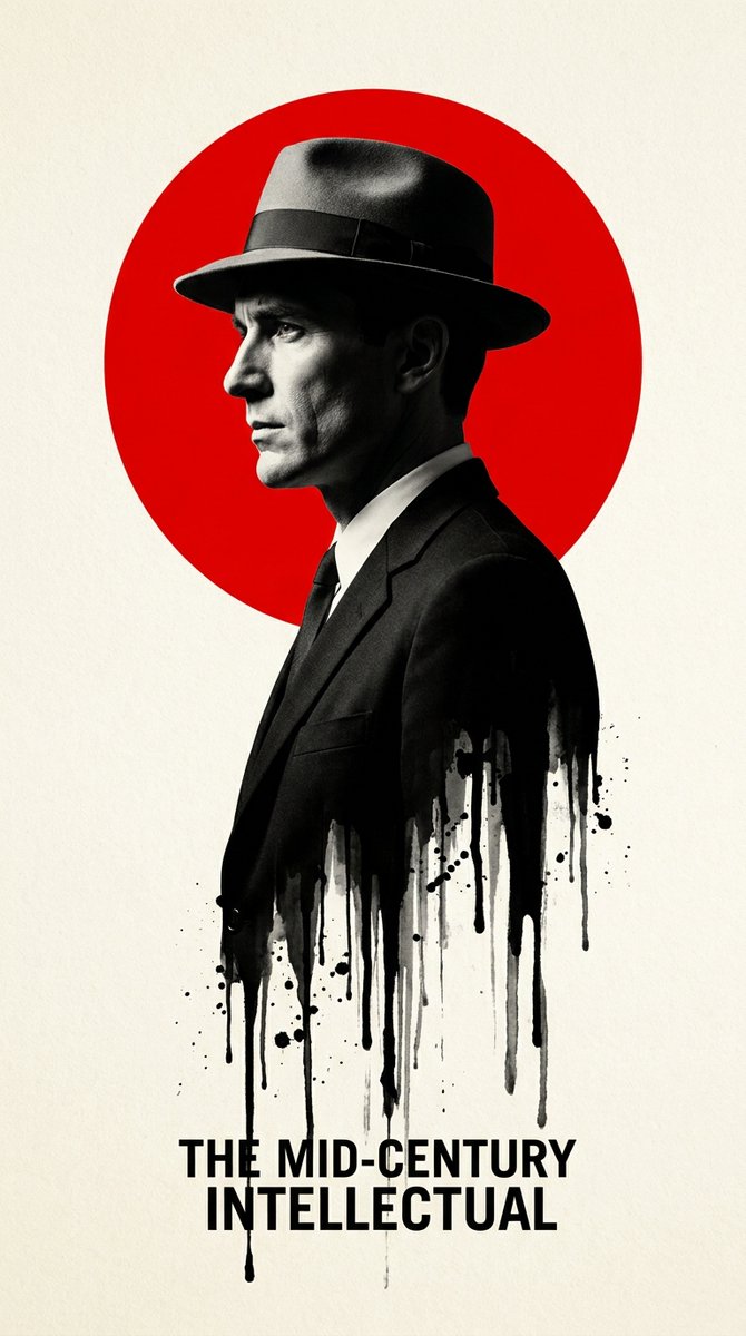 Noir Melting Ink Poster — GPT Image 2 image prompt example