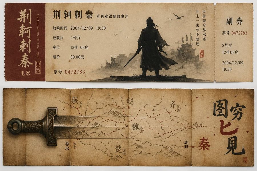 Nostalgic Movie Ticket Stub — GPT Image 2 image prompt example