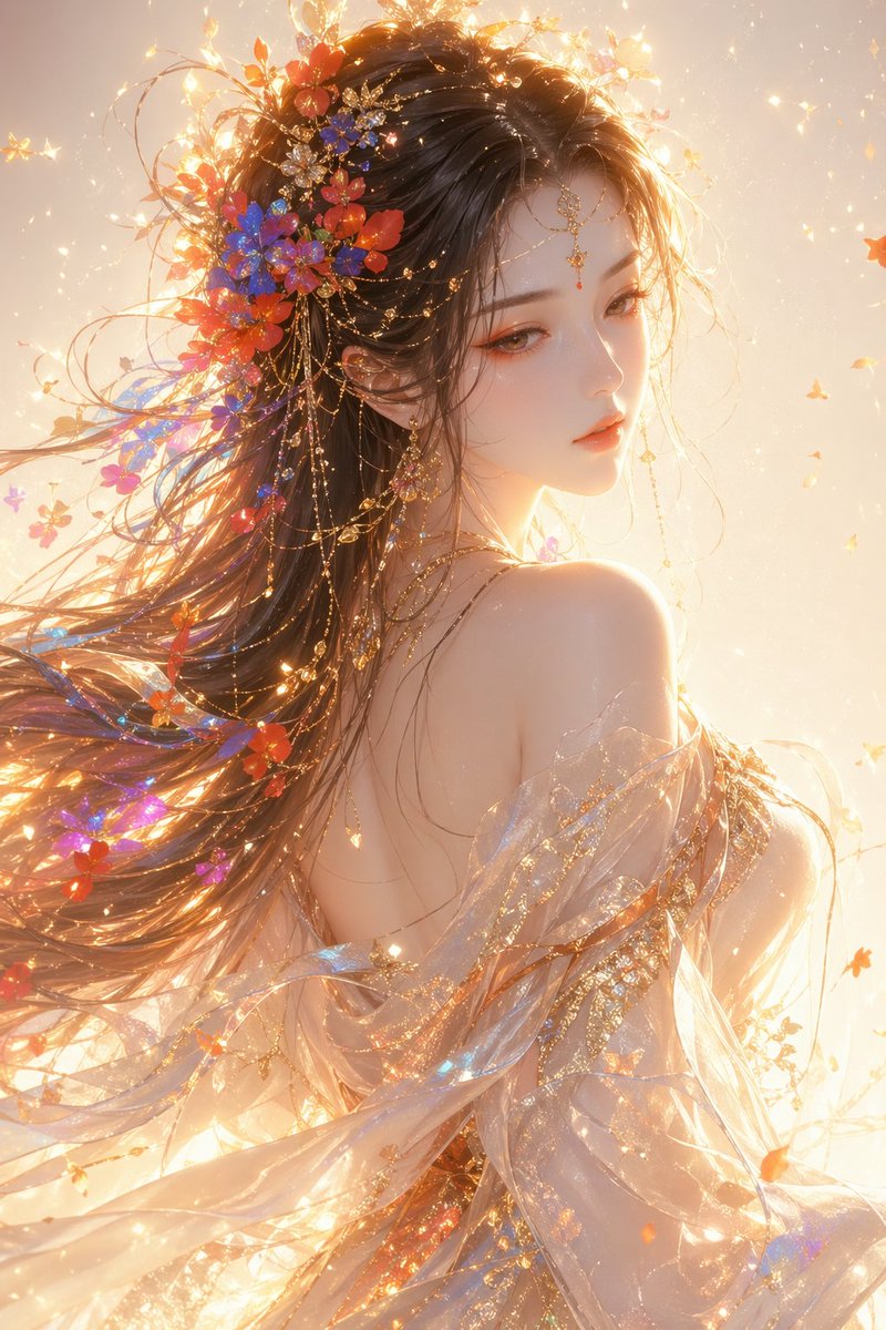 Oriental Fantasy Female Portrait Prompt — GPT Image 2 image prompt example