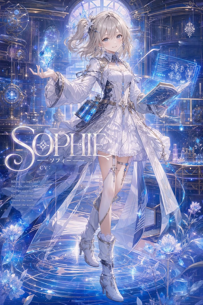 Overdecorated Sophie Magic Poster — GPT Image 2 image prompt example