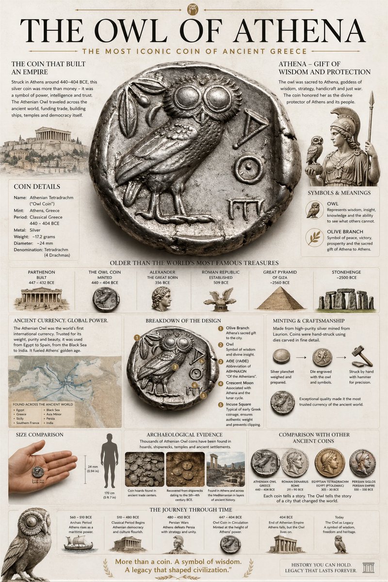 Owl Of Athena Infographic Poster — GPT Image 2 image prompt example