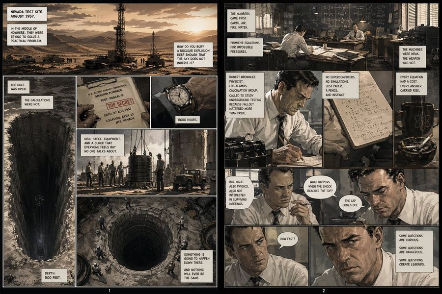 Pascal B Comic Strip History — GPT Image 2 image prompt example