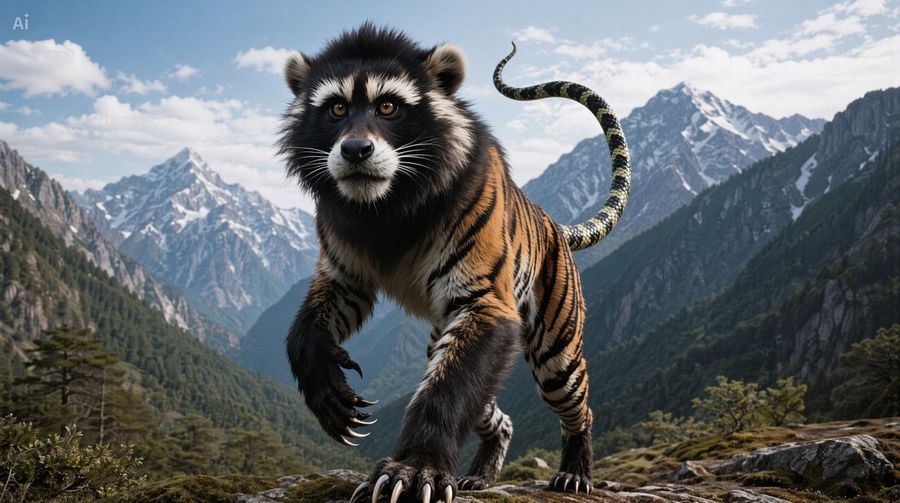 Photoreal Nue On Alpine Cliff — GPT Image 2 image prompt example