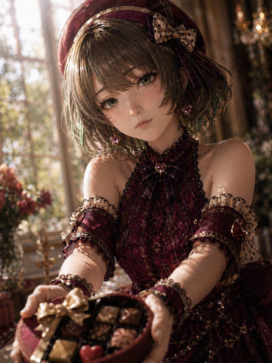 Photoreal Valentine Idol Portrait — GPT Image 2 image prompt example