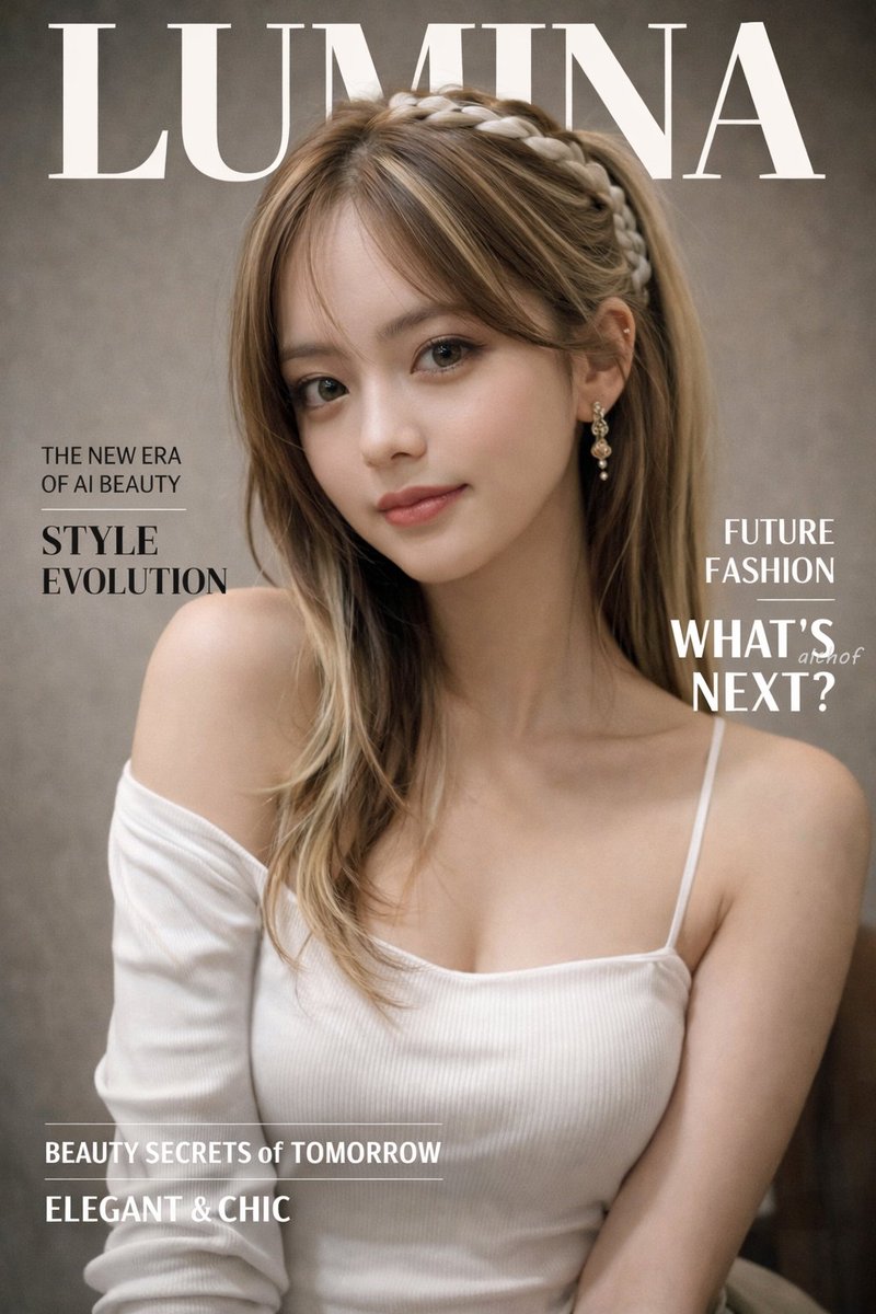 Photorealistic Fashion Magazine Cover — GPT Image 2 image prompt example