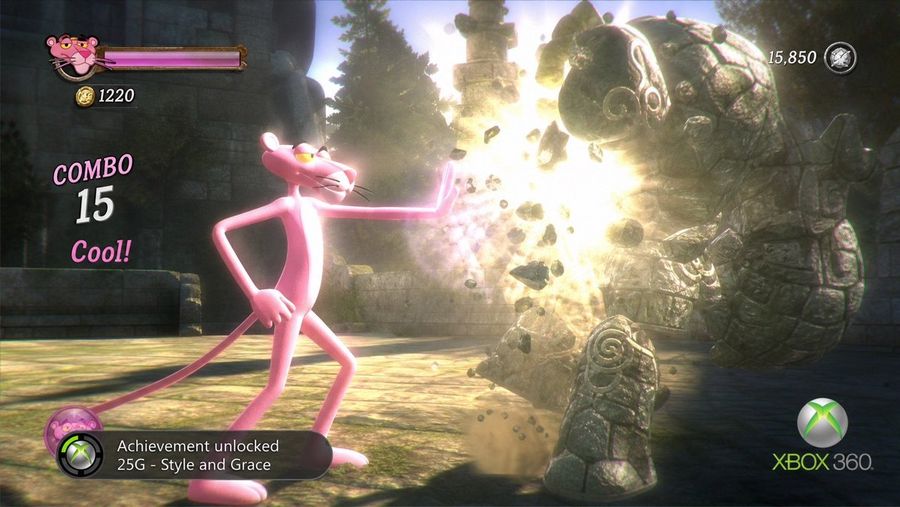 Pink Panther Xbox Screenshot — GPT Image 2 image prompt example