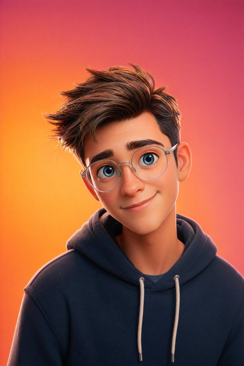 Pixar Style 3d Character Portrait — GPT Image 2 image prompt example