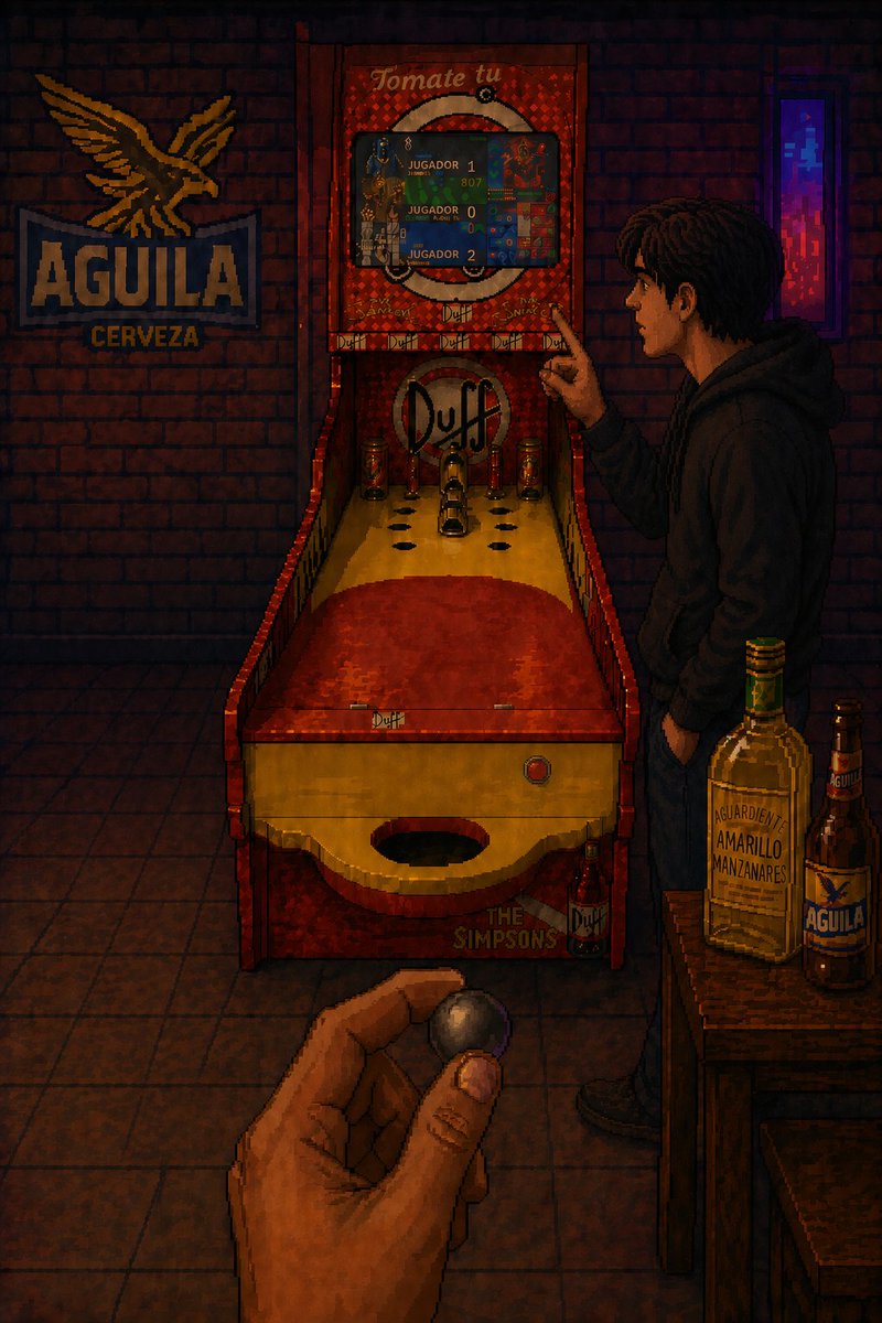 Pixel Art Bolirana Night Scene — GPT Image 2 image prompt example
