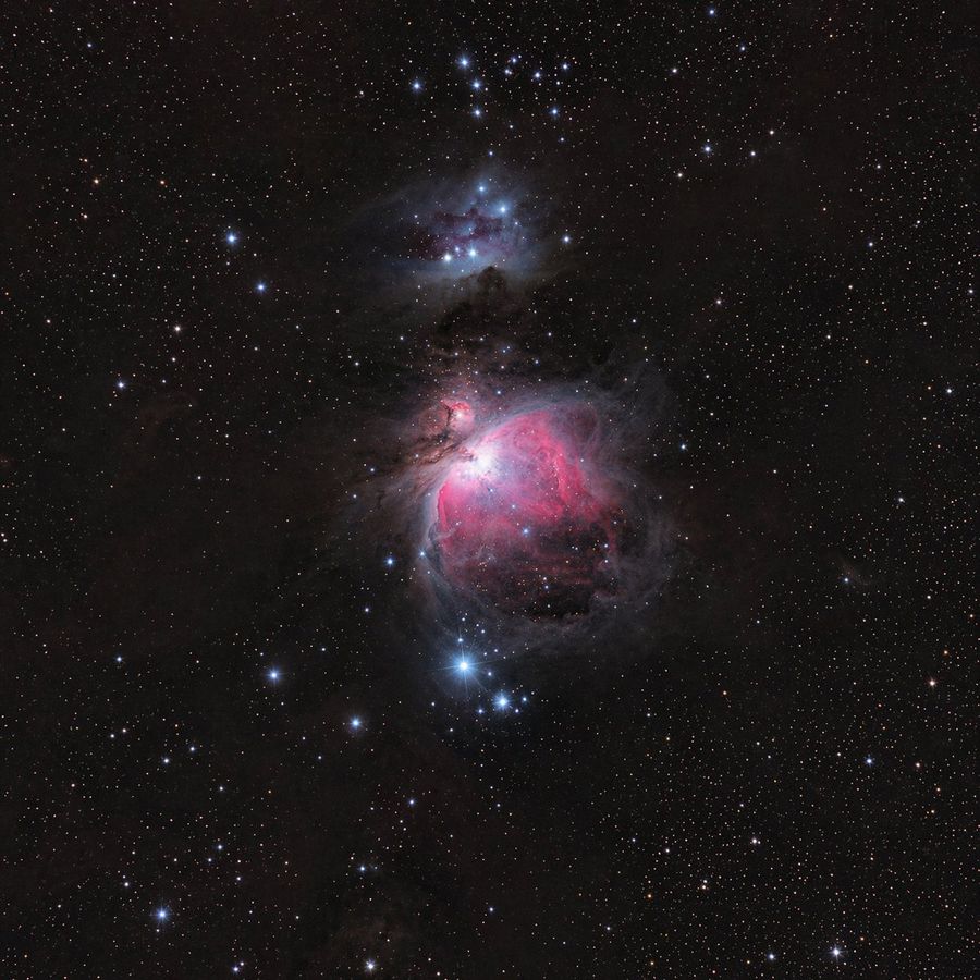 Plate Solvable Orion Nebula — GPT Image 2 image prompt example