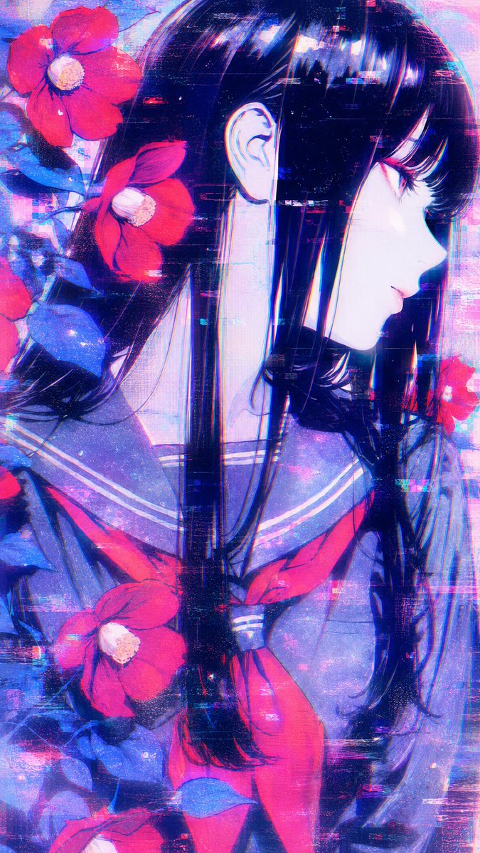 Poetic Ethereal Glitch Art — GPT Image 2 image prompt example