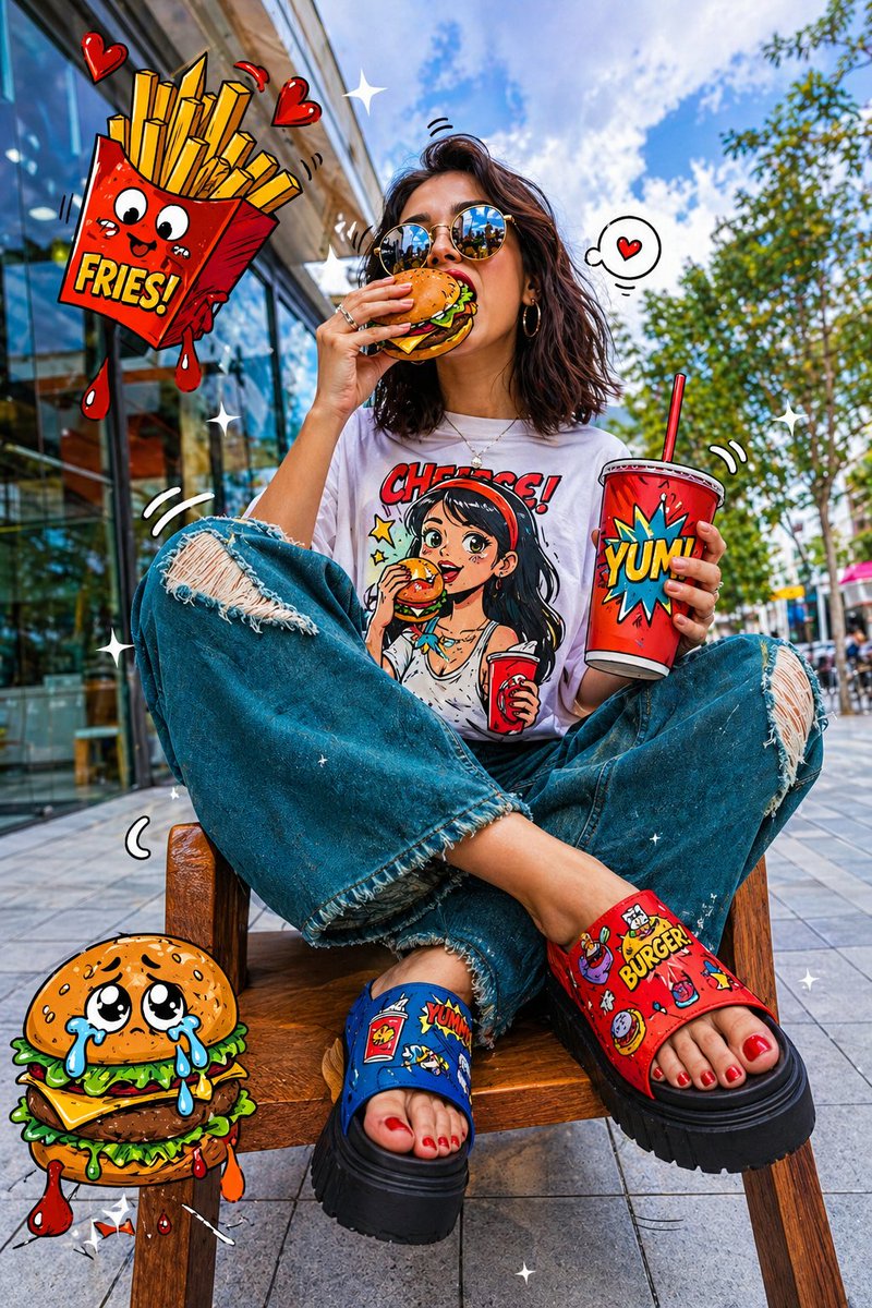 Pop Art Urban Photography Fusion — GPT Image 2 image prompt example