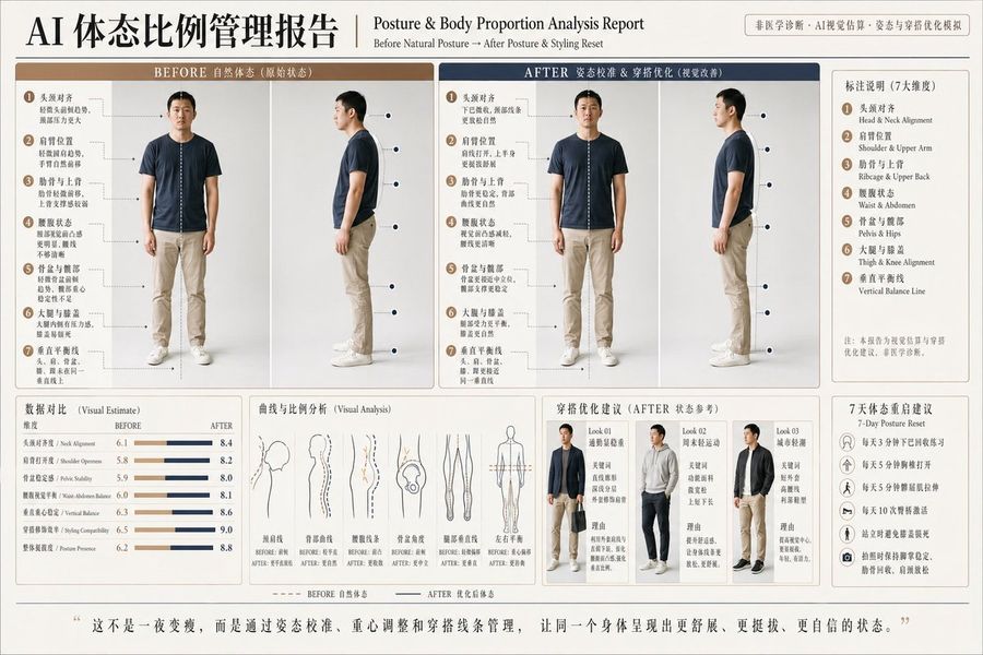 Posture Analysis Report — GPT Image 2 image prompt example