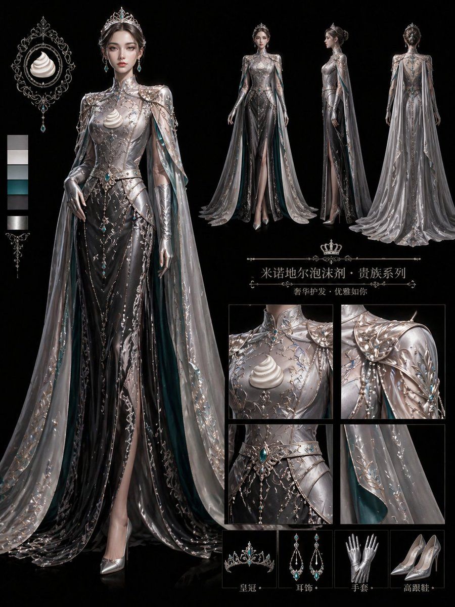 Product Inspired Aristocratic Fashion — GPT Image 2 image prompt example
