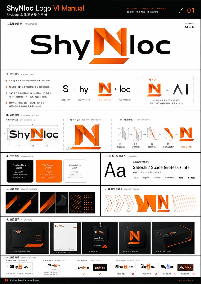 Professional Logo Vi Manual — GPT Image 2 image prompt example