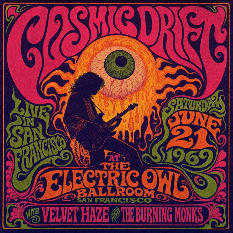 Psychedelic Concert Poster — GPT Image 2 image prompt example
