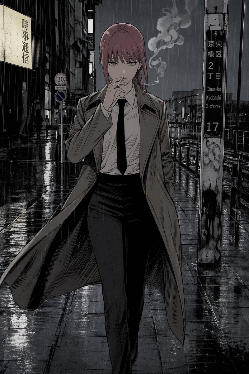 Rainy Tokyo Noir Woman — GPT Image 2 image prompt example