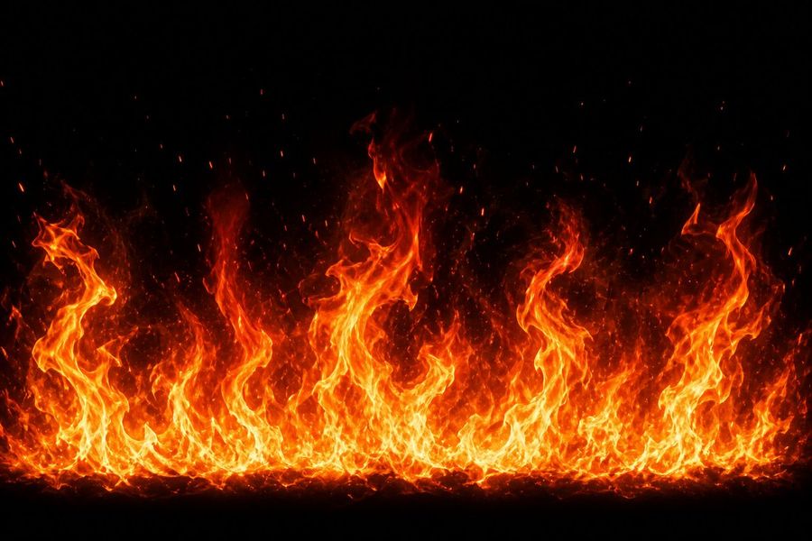 Realistic Fire Effect Asset — GPT Image 2 image prompt example