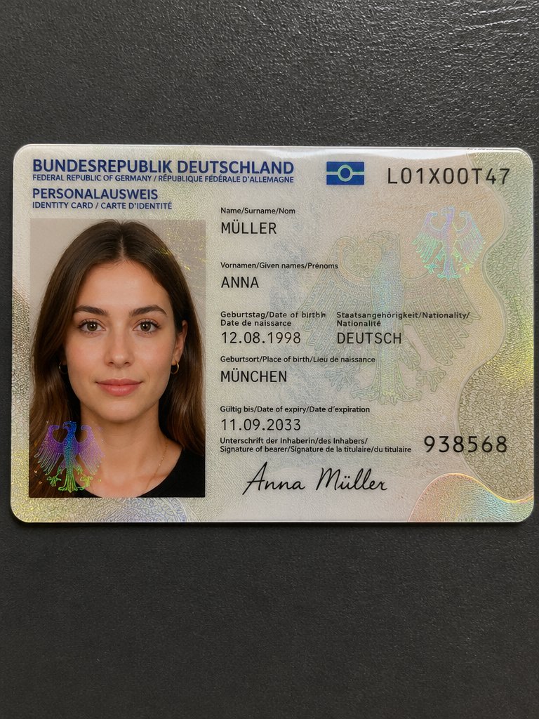 Realistic Id Card Photography — GPT Image 2 image prompt example