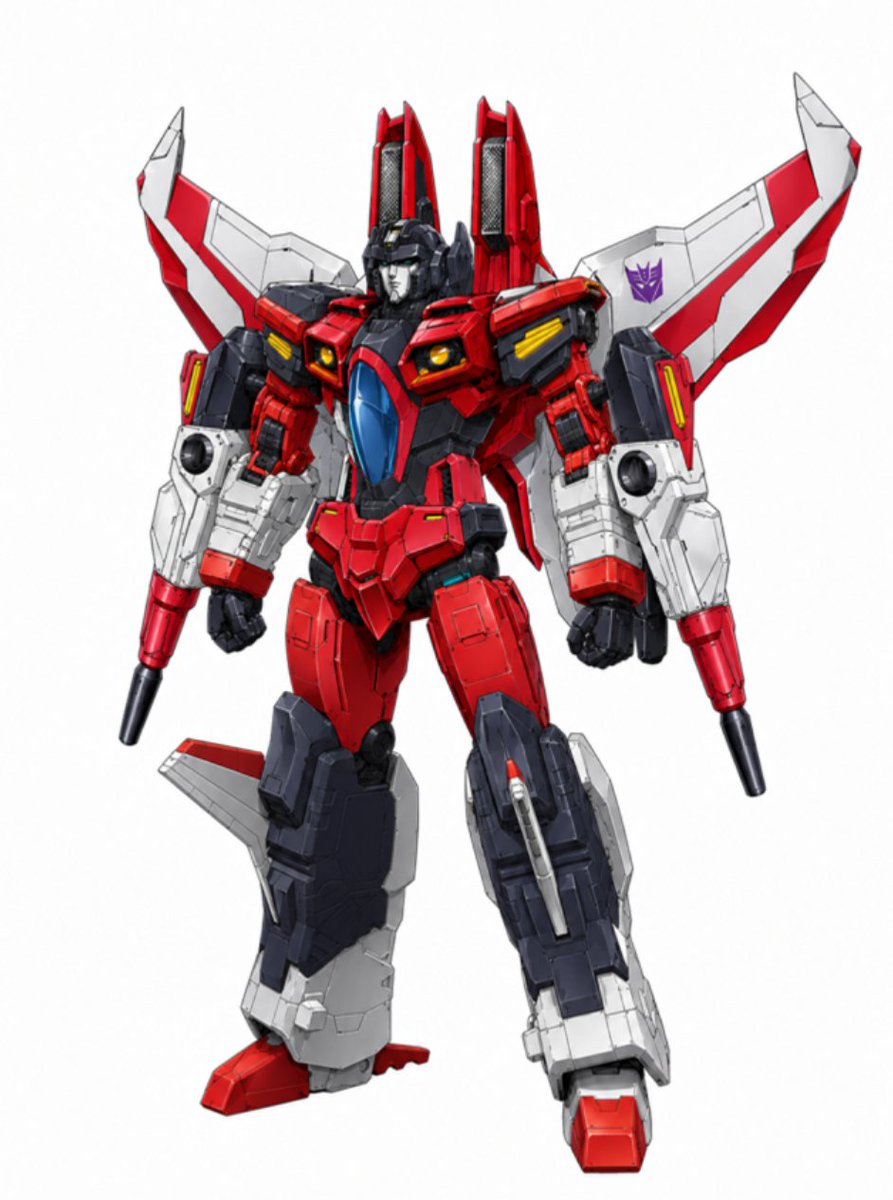 Red Jet Mecha Studio Render — GPT Image 2 image prompt example