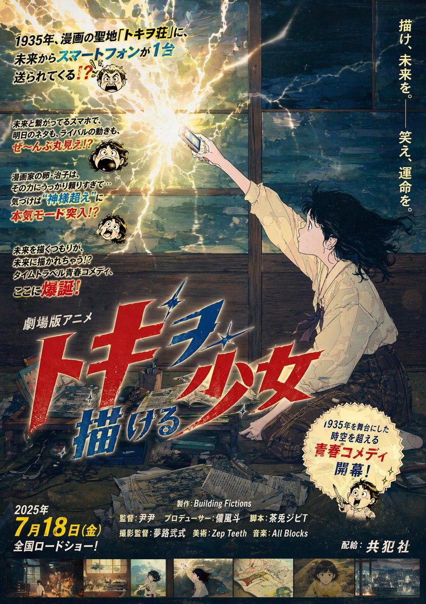 Retro Fake Anime Movie Poster — GPT Image 2 image prompt example