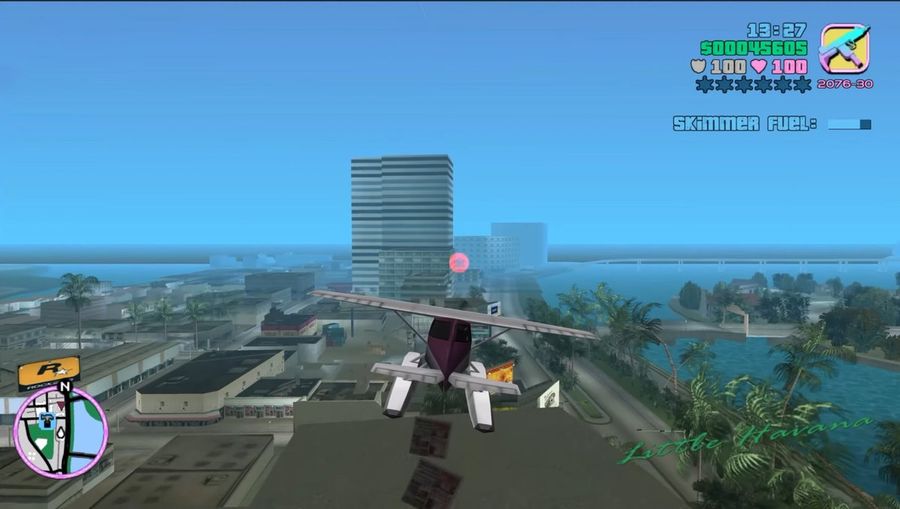 Retro Open World Seaplane Screenshot — GPT Image 2 image prompt example