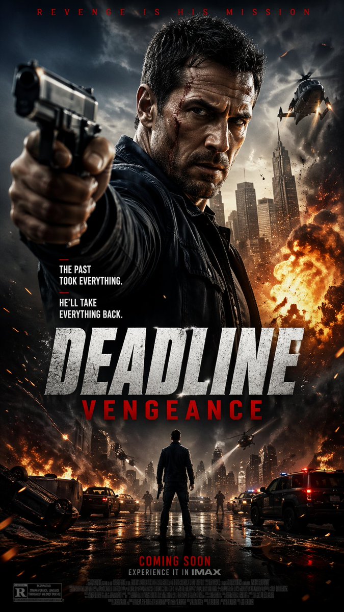 Revenge Action Movie Poster — GPT Image 2 image prompt example