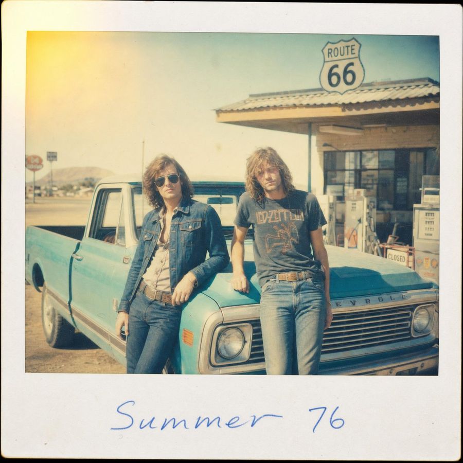 Route 66 Polaroid by @AskVenice — GPT Image 2 image prompt example