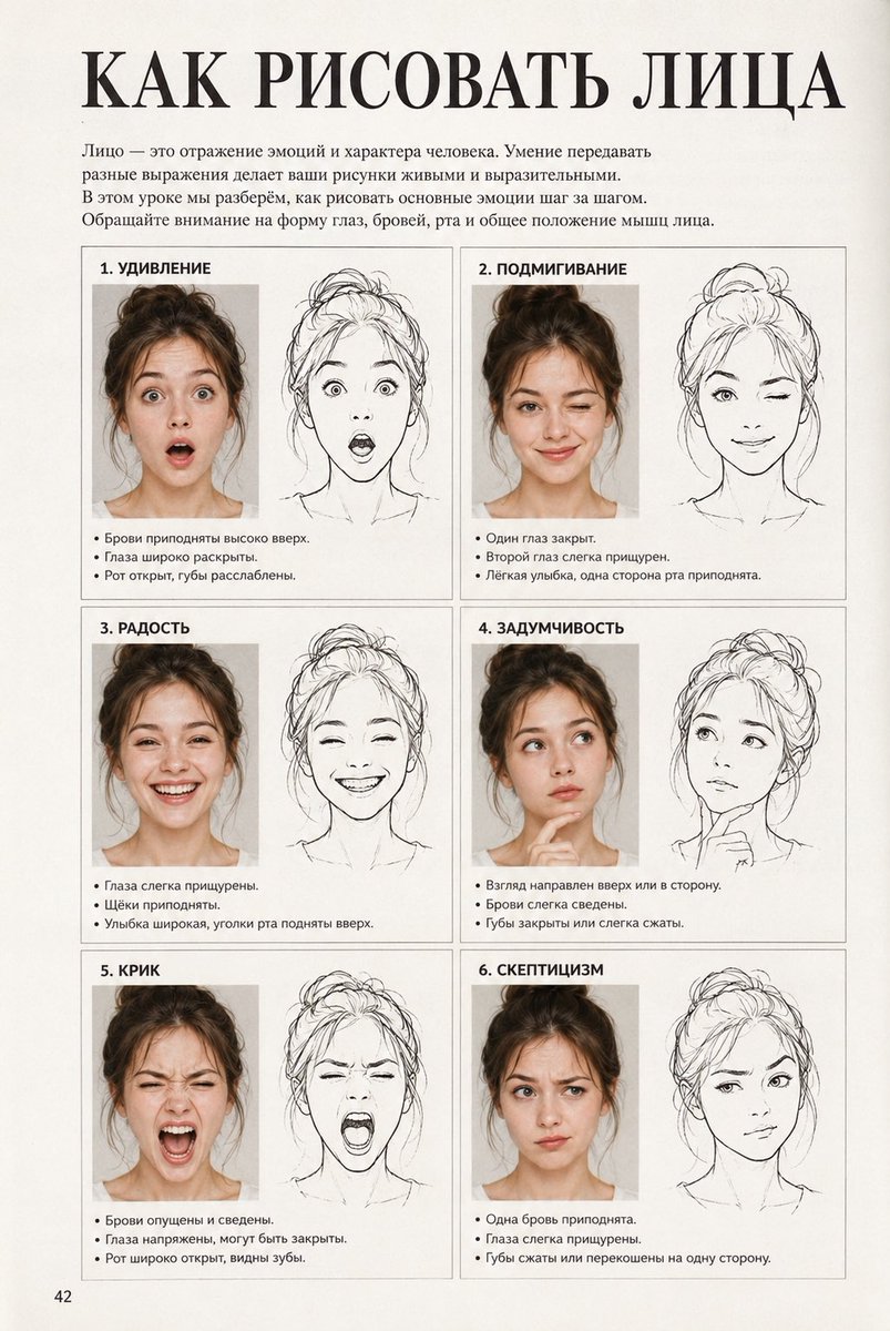 Russian Drawing Tutorial Page — GPT Image 2 image prompt example