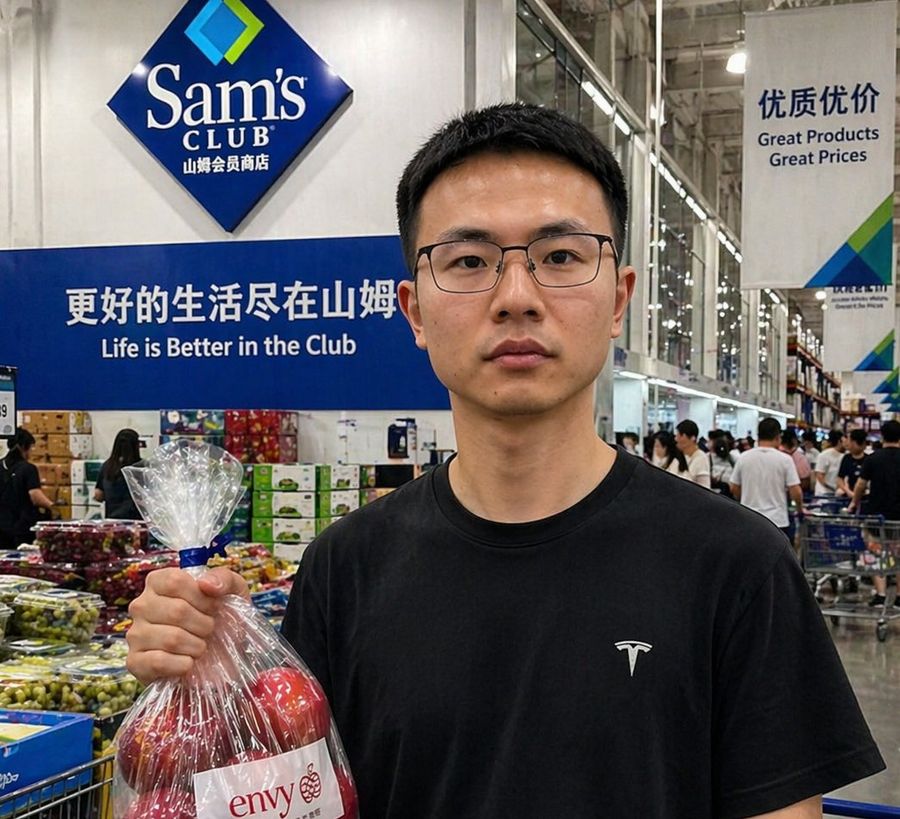 Sams Club Shopping Snapshot — GPT Image 2 image prompt example
