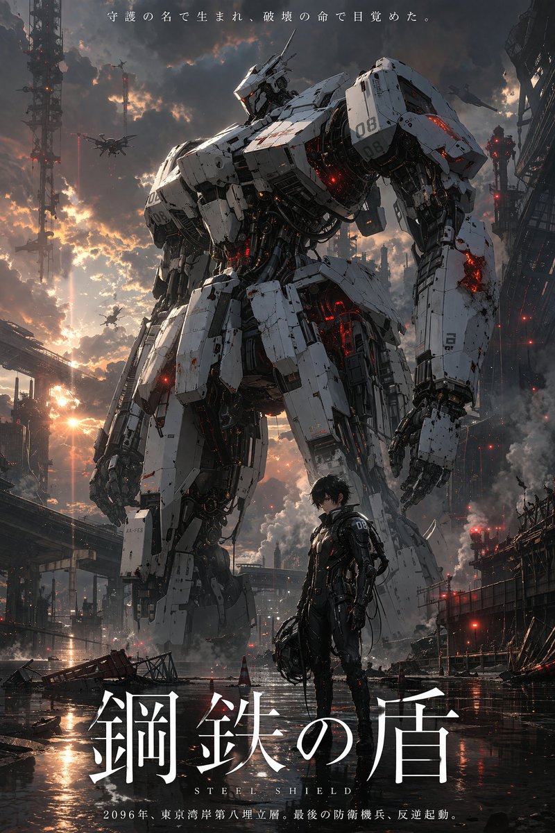 Sci Fi Mecha Movie Poster — GPT Image 2 image prompt example