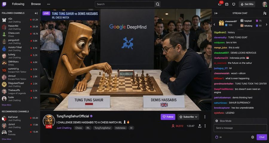 Streaming Scene Screenshot — GPT Image 2 image prompt example