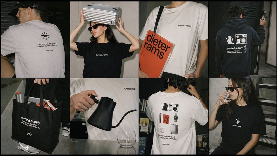 Streetwear Merch Lookbook Grid — GPT Image 2 image prompt example