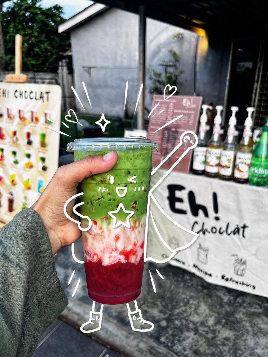 Superhero Drink Doodle Photo — GPT Image 2 image prompt example