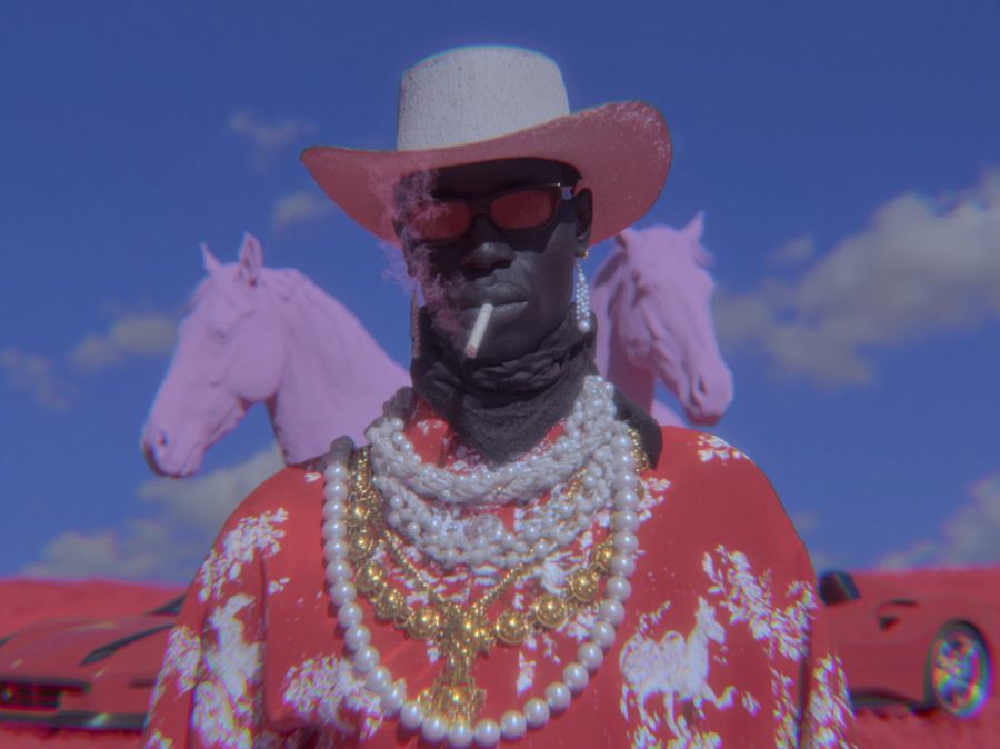 Surreal Cowboy Fashion Portrait — GPT Image 2 image prompt example
