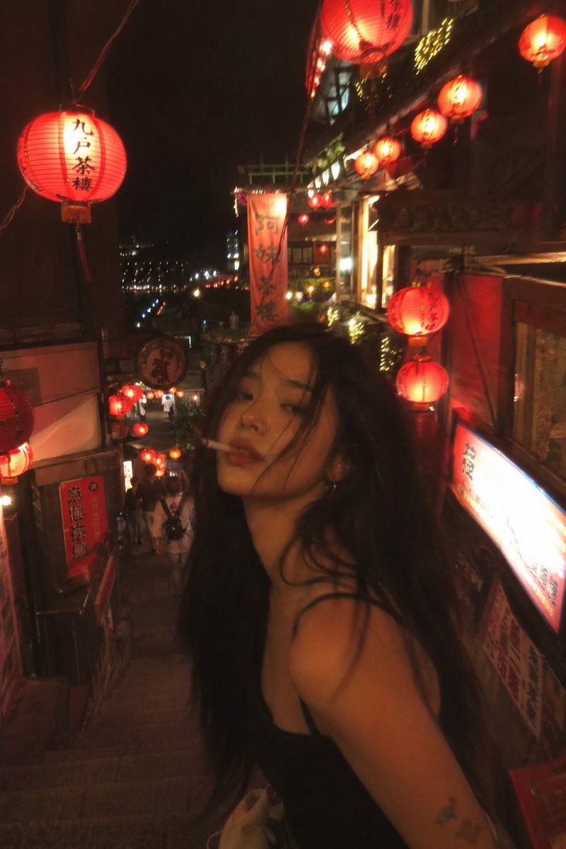 Taipei Lantern Fashion Model — GPT Image 2 image prompt example