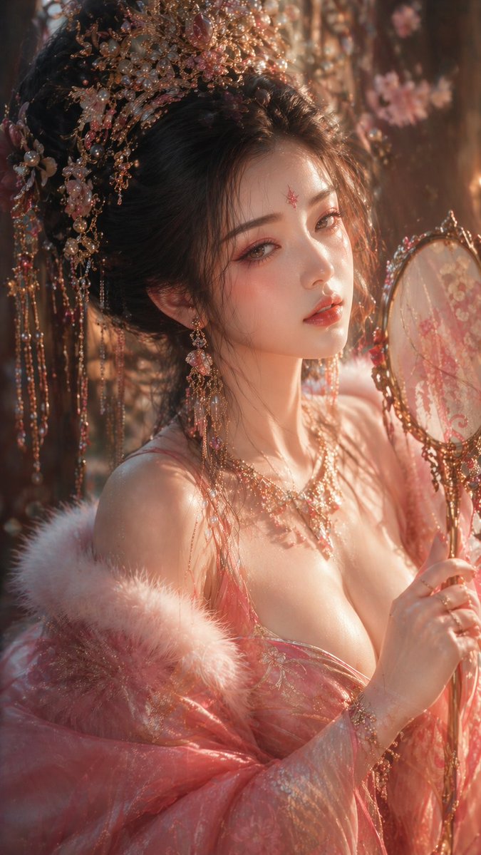 Tang Dynasty Cg Portrait — GPT Image 2 image prompt example