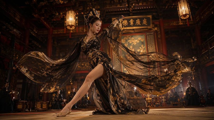 Tang Dynasty Palace Dancer — GPT Image 2 image prompt example